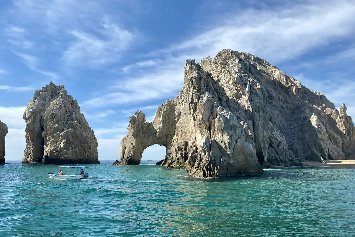 The rock arch at Land's End, Cabo San Lucas